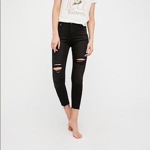 Free People Shark Bite Jeans